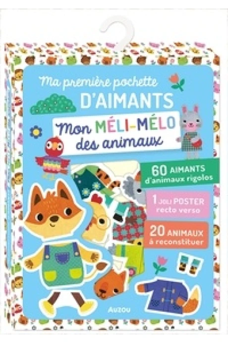 CAJA DE IMANES -MI MEZCLA DE ANIMALES CAJA DE IMANES -MI MEZCLA DE ANIMALES