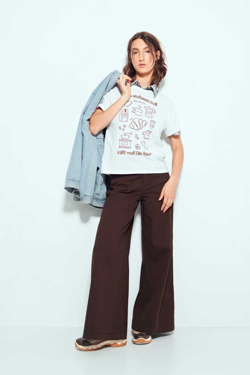 REMERA PIECE OF CAKE LILO Blanco