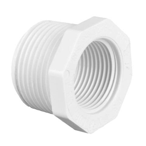 BUJE REDUCTOR PVC C/ROSCA 1” A 3/4 - POR ENCARGUE BUJE REDUCTOR PVC C/ROSCA 1” A 3/4 - POR ENCARGUE