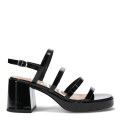Sandalias de Mujer Miss Carol RAQCHI Negro (Charol)