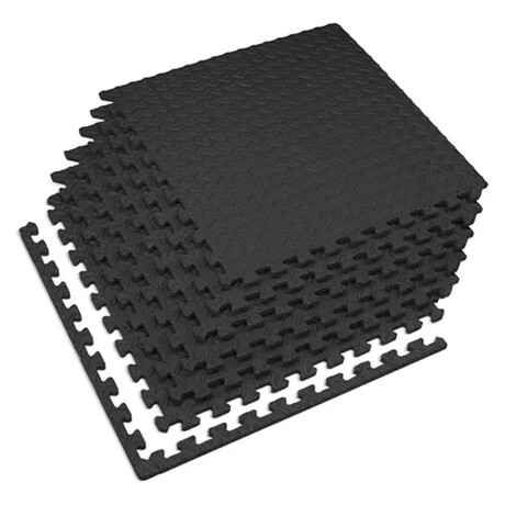 Planchas de Goma Eva Knex X6 60cm x 60cm x 1cm NEGRO