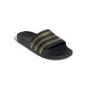 Ojotas Adidas Adilette Aqua de Niños - EG1758 Negro-dorado