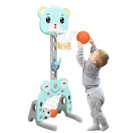 Set Infantil 3en1 Tablero Basket Arco De Fútbol + Accesorios Set Infantil 3en1 Tablero Basket Arco De Fútbol + Accesorios