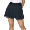 SHORT FEM NYL/SPX EVERLAST LASER PK PK S BK