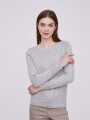 Sweater Mace Gris Melange Medio