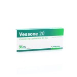 VESSONE 20 MG CJ X 30 COMP. REC. única