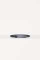 CINTURON LIPSTICK THIN Azul