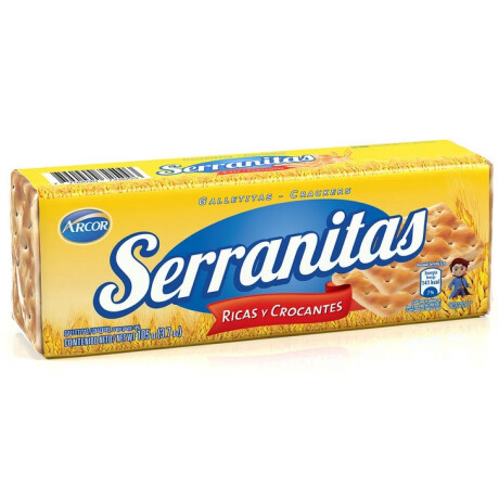 GALLETAS SERRANITAS 105 GR GALLETAS SERRANITAS 105 GR