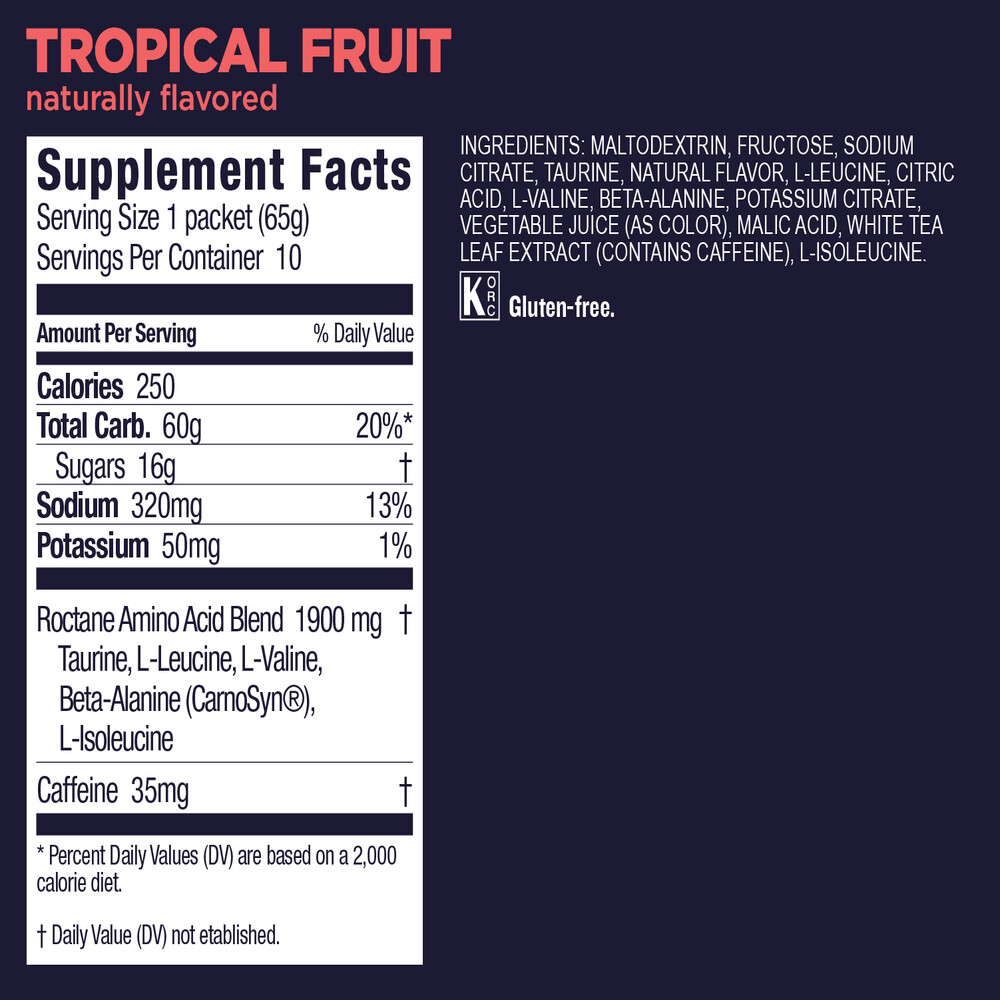 Roctane Drink Mix - Tropical Fruit Tropical Fruit