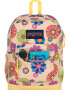 MOCHILA JANSPORT CROSS TOWN PLUS POWER TO THE FLOWER