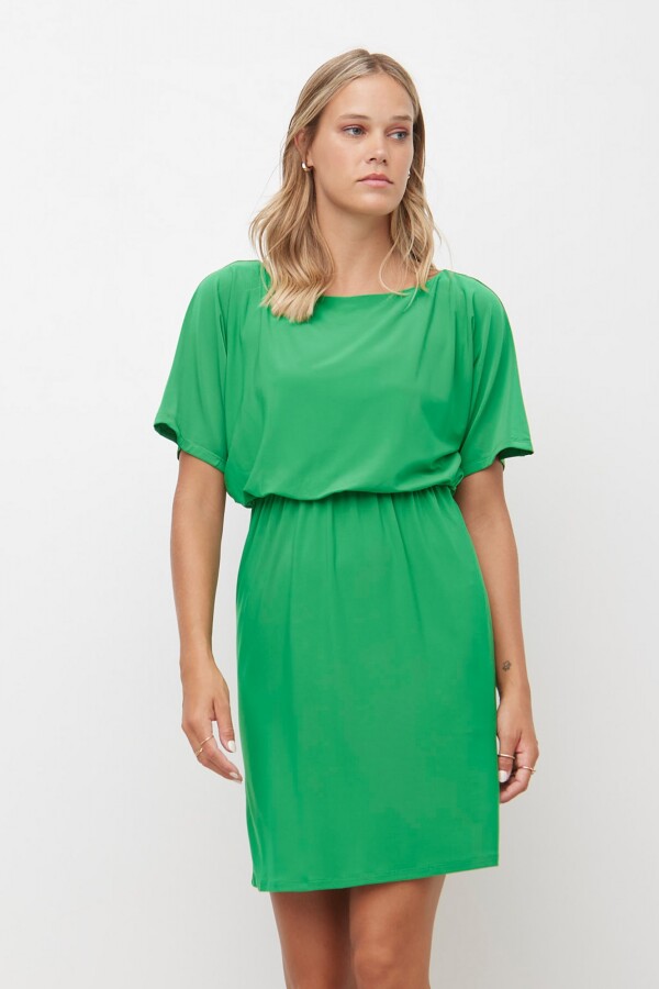 Vestido Frunce VERDE