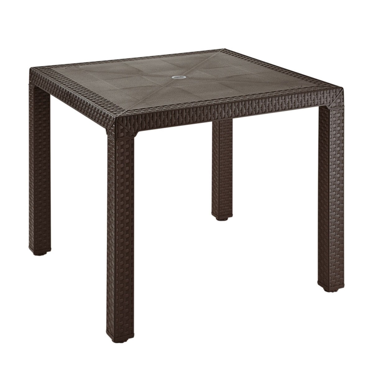 Mesa de Jardin Rimax Eterna Wengue 80x80x70 cm 