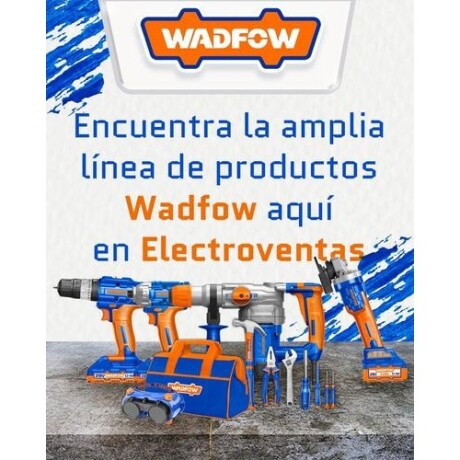 Amoladora angular Wadfow 710W 115mm Azul