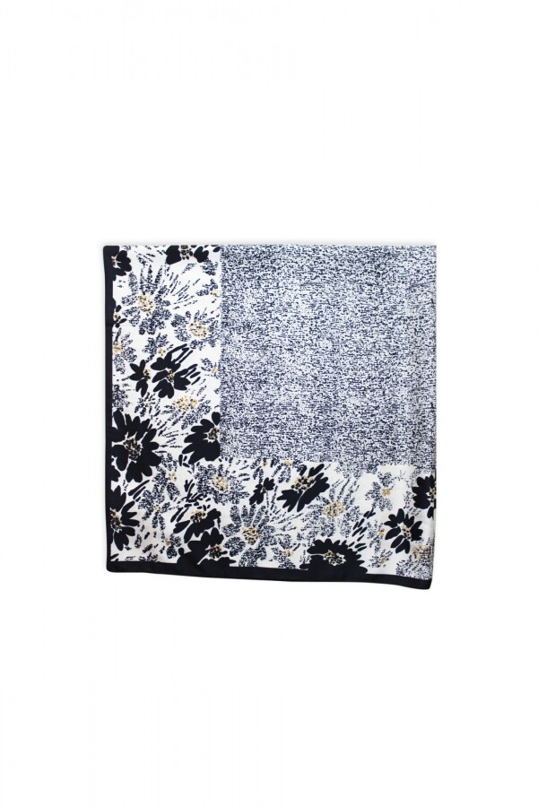 Pashmina Printed MULTI/NEGRO