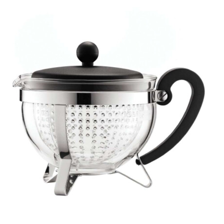 Tetera C/Filtro 1Lt Tapa/Asa Chambord Bodum Negro