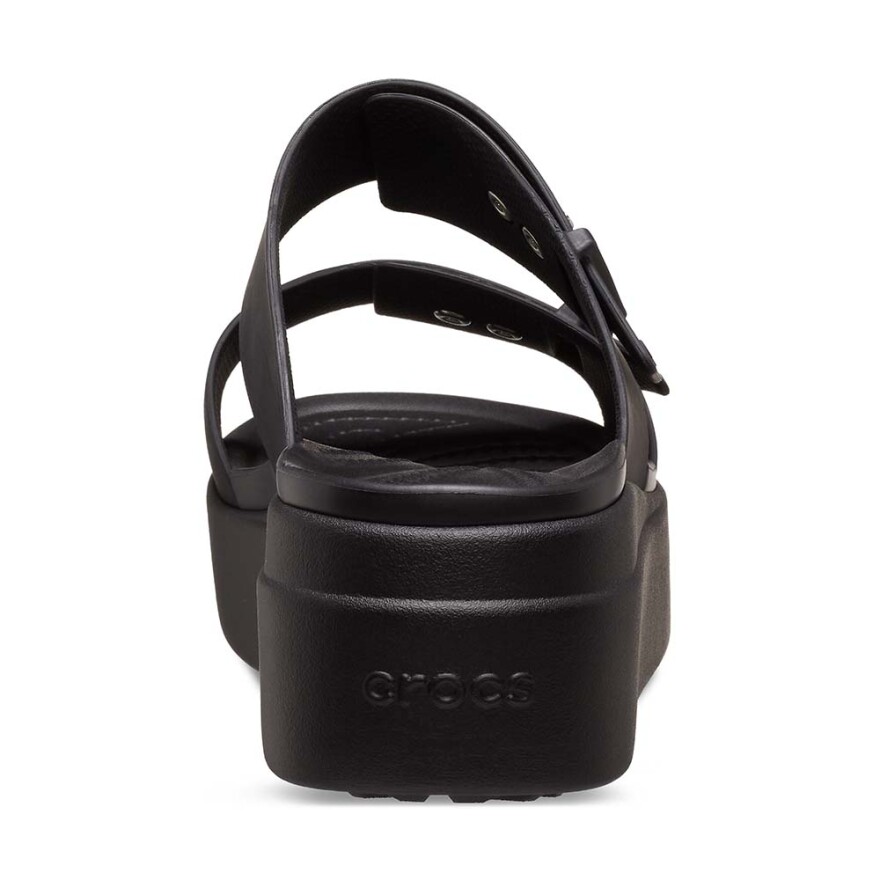 Brooklyn Buckle Low Wedge W - Mujer Black