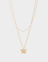 Collares Cortos Mariposas Collar Corto Mariposa - Dorado