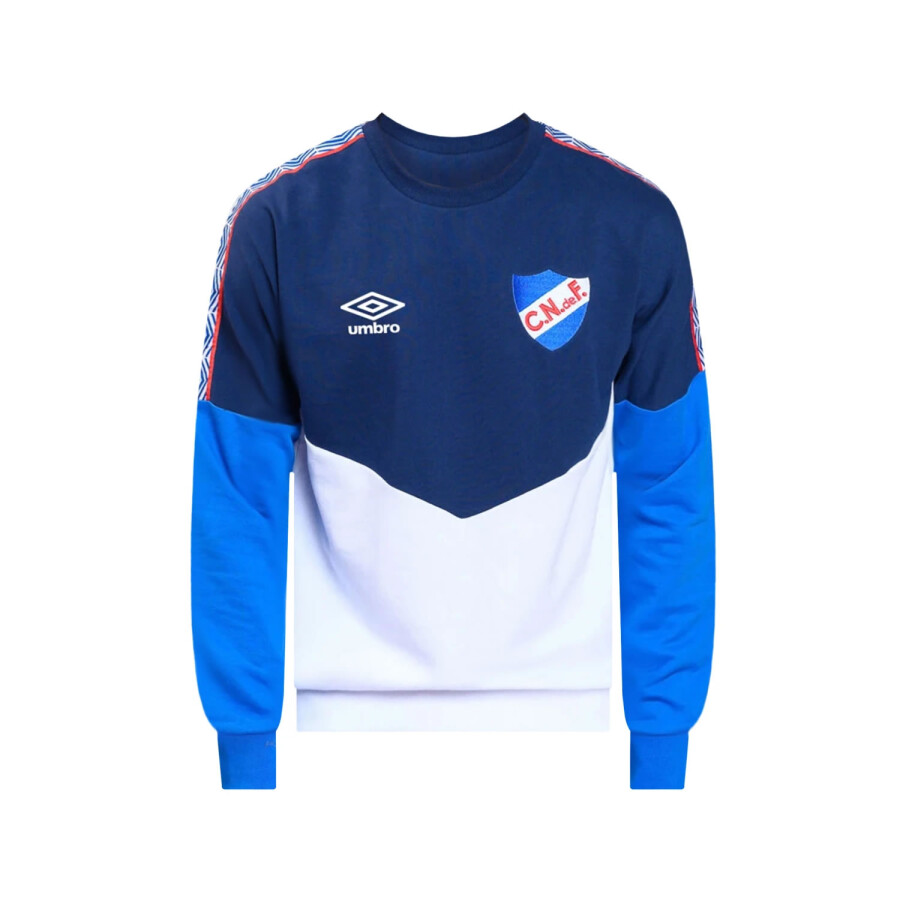 Buzo de Hombre Umbro Ribbon Nacional Blanco - Azul Marino - Azul Royal