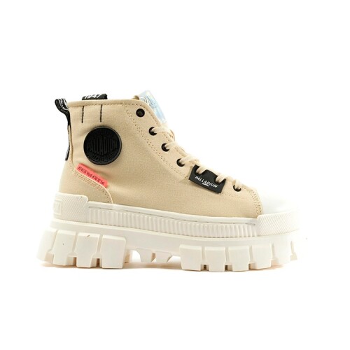 Botas Palladium Revolt HI TX Beige