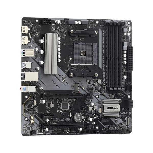 Placa Madre Asrock B550m Phantom Gaming 4 Amd Am4 MOTHERBOARD ASROCK B550M PHANTOM GAMING