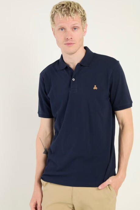 Polo Oso Brannan Hombre Tapestry Navy