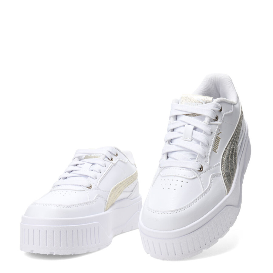 Championes de Mujer Puma Karmen Ii Idol Metallic Blanco - Oro