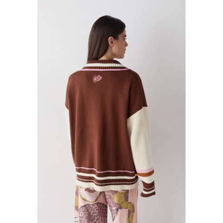 Cardigan Goal Chocolate