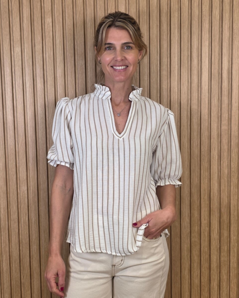Blusa Danesa - Raya Beige 3 