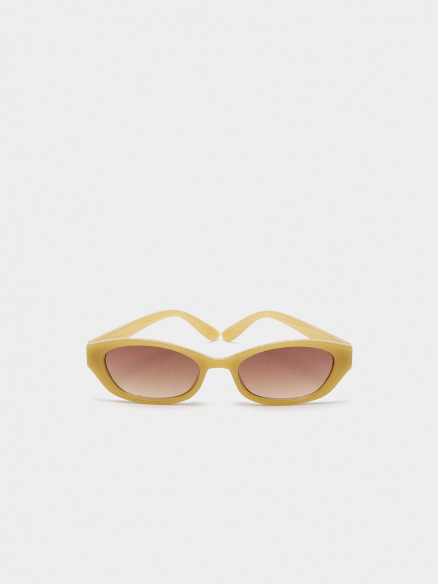 Gafas De Sol Alargadas caqui