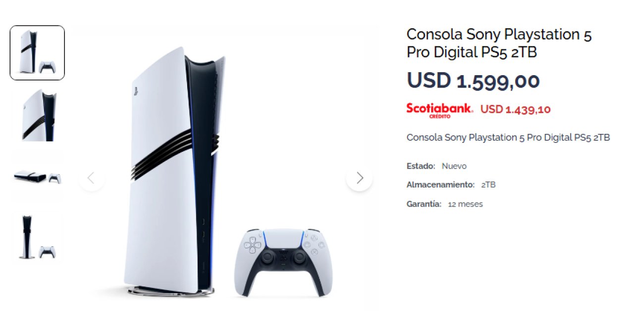 Compra aquí la PS5 Pro