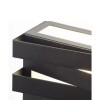 APLIQUE TRAMA RETANGULAR ALUMINIO IP54 225MM 1XE27 NEGRO APLIQUE TRAMA RETANGULAR ALUMINIO IP54 225MM 1XE27 NEGRO