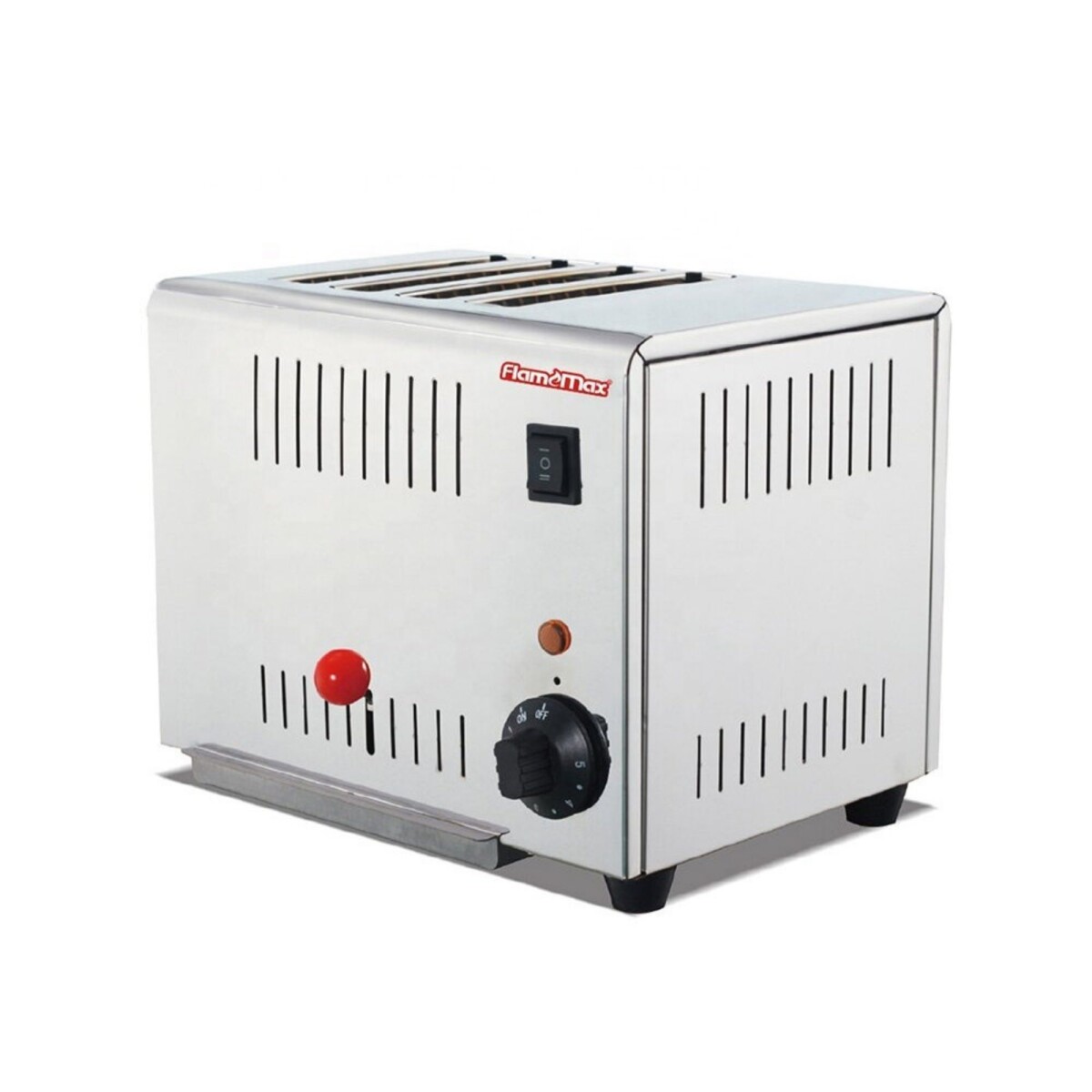 Tostadora eléctrica de 4 rebanadas | Flamemax HET-4 