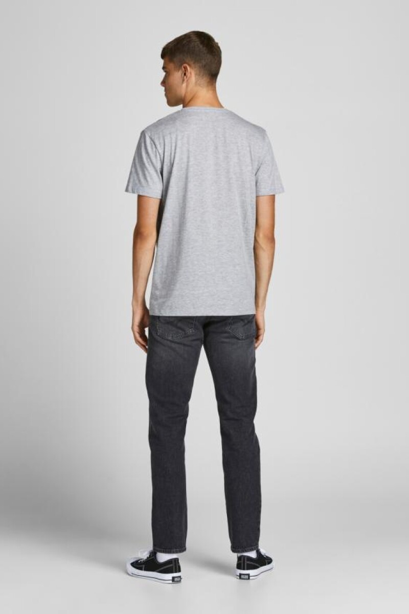 Camiseta Estampada Light Grey Melange