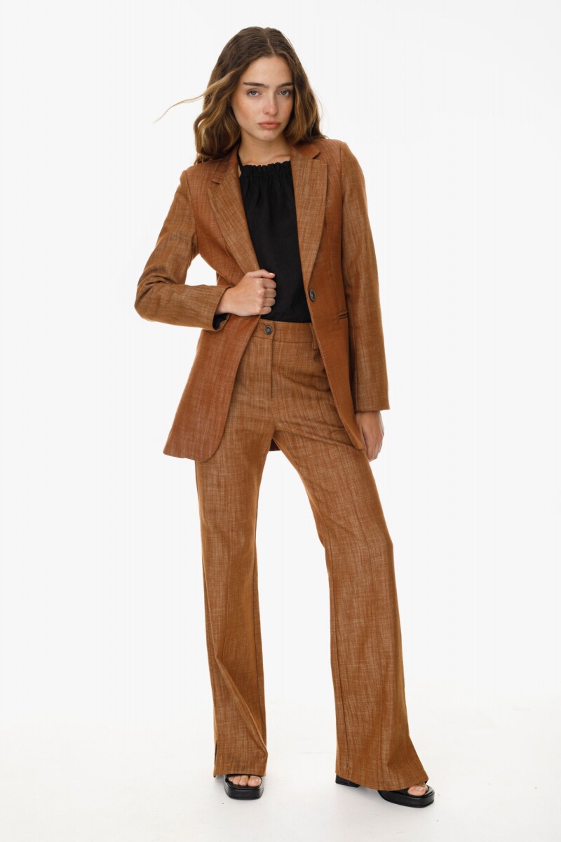 Blazer Turin Cotton Camel