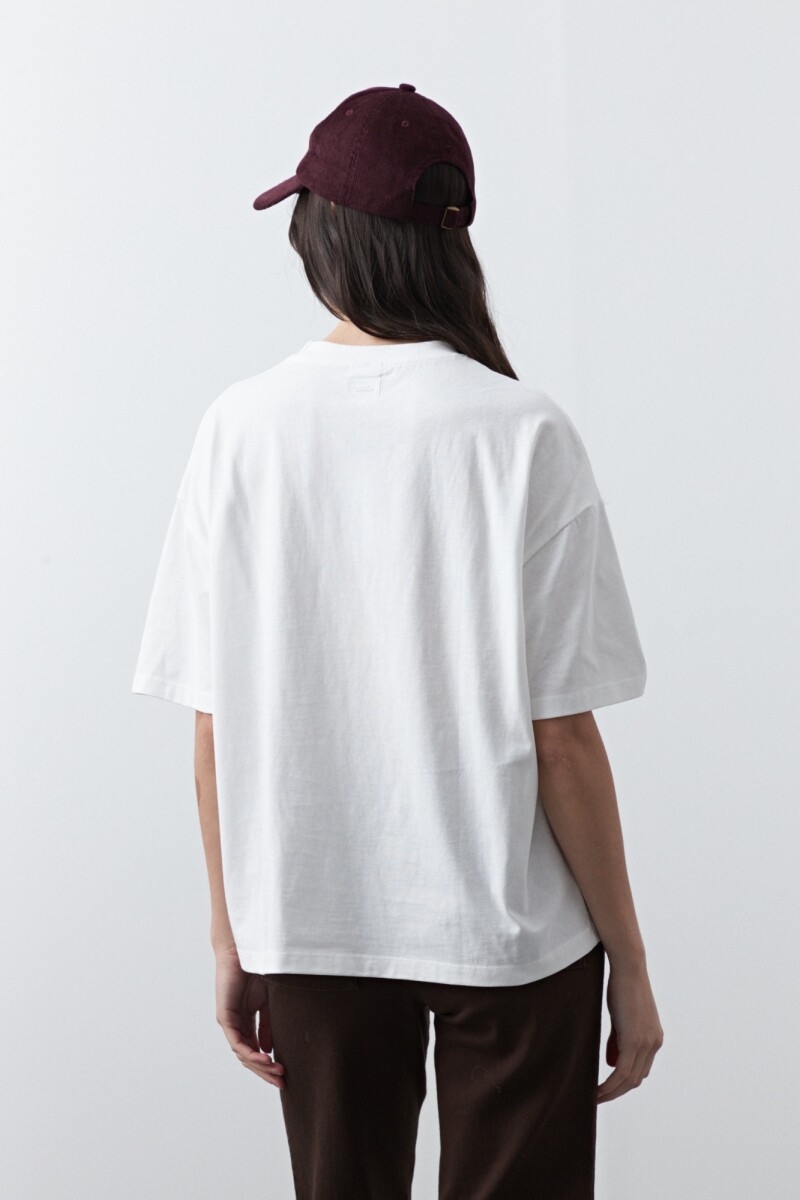 REMERA ERICA PRINTED Blanco