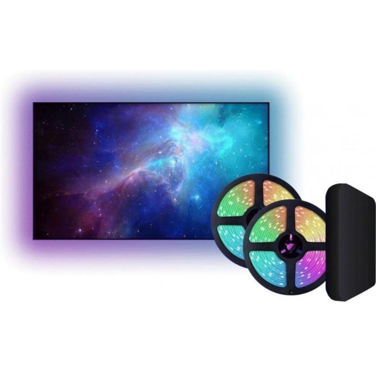 Ambient Lighting 4K para Tv con Sincronizador Box 