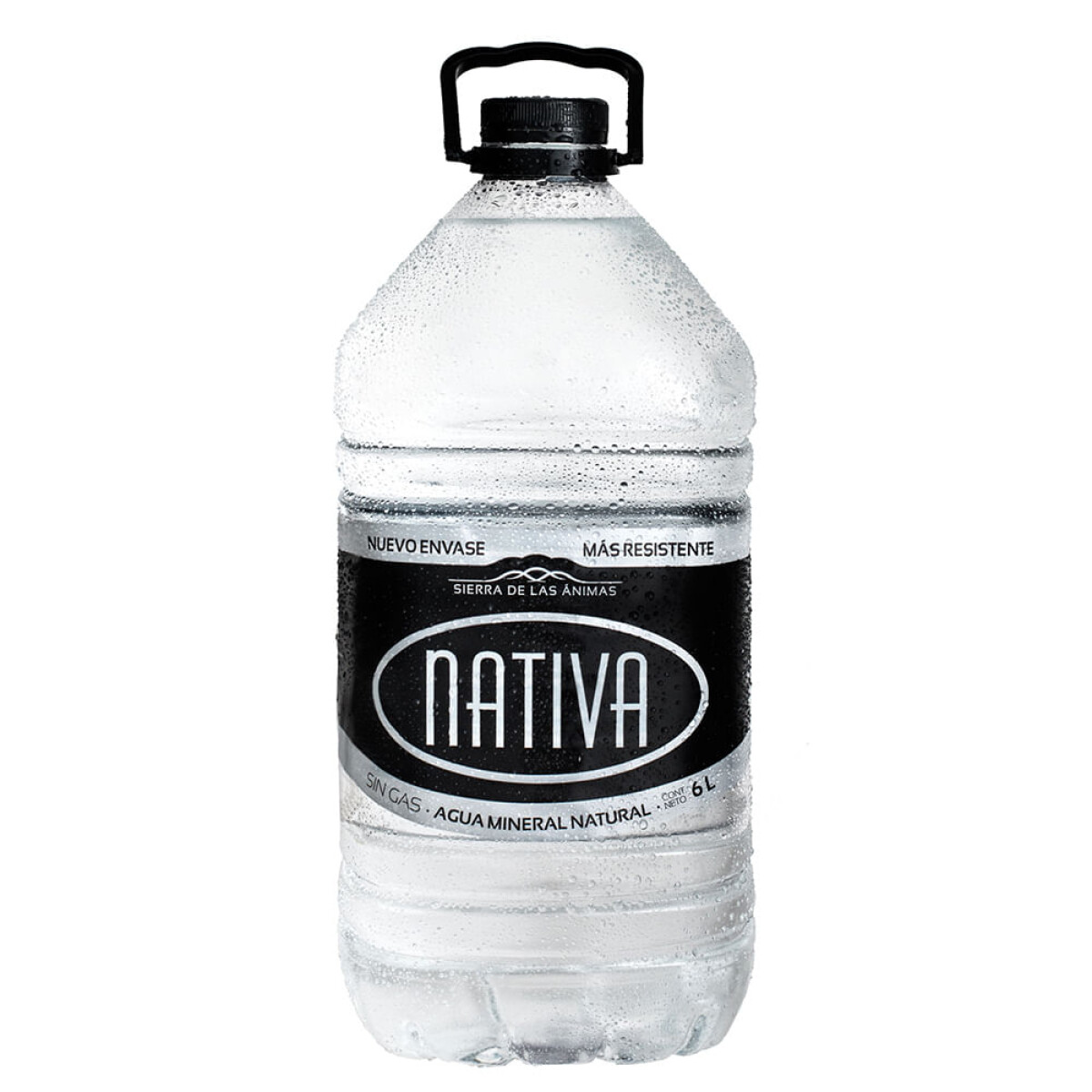 AGUA MINERAL NATIVA BIDON 6 LT S/GAS 