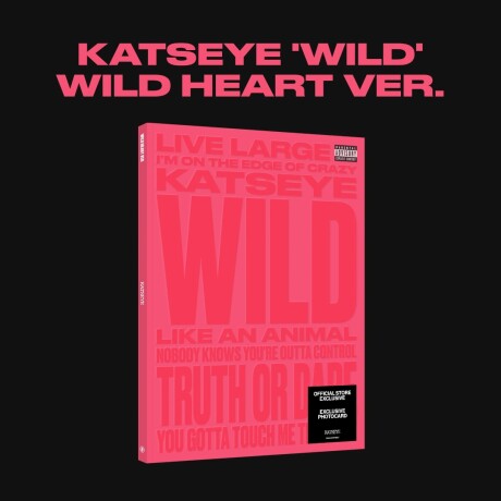 Katseye - Wild [wild Heart Ver.] - Cd (kpop) Katseye - Wild [wild Heart Ver.] - Cd (kpop)