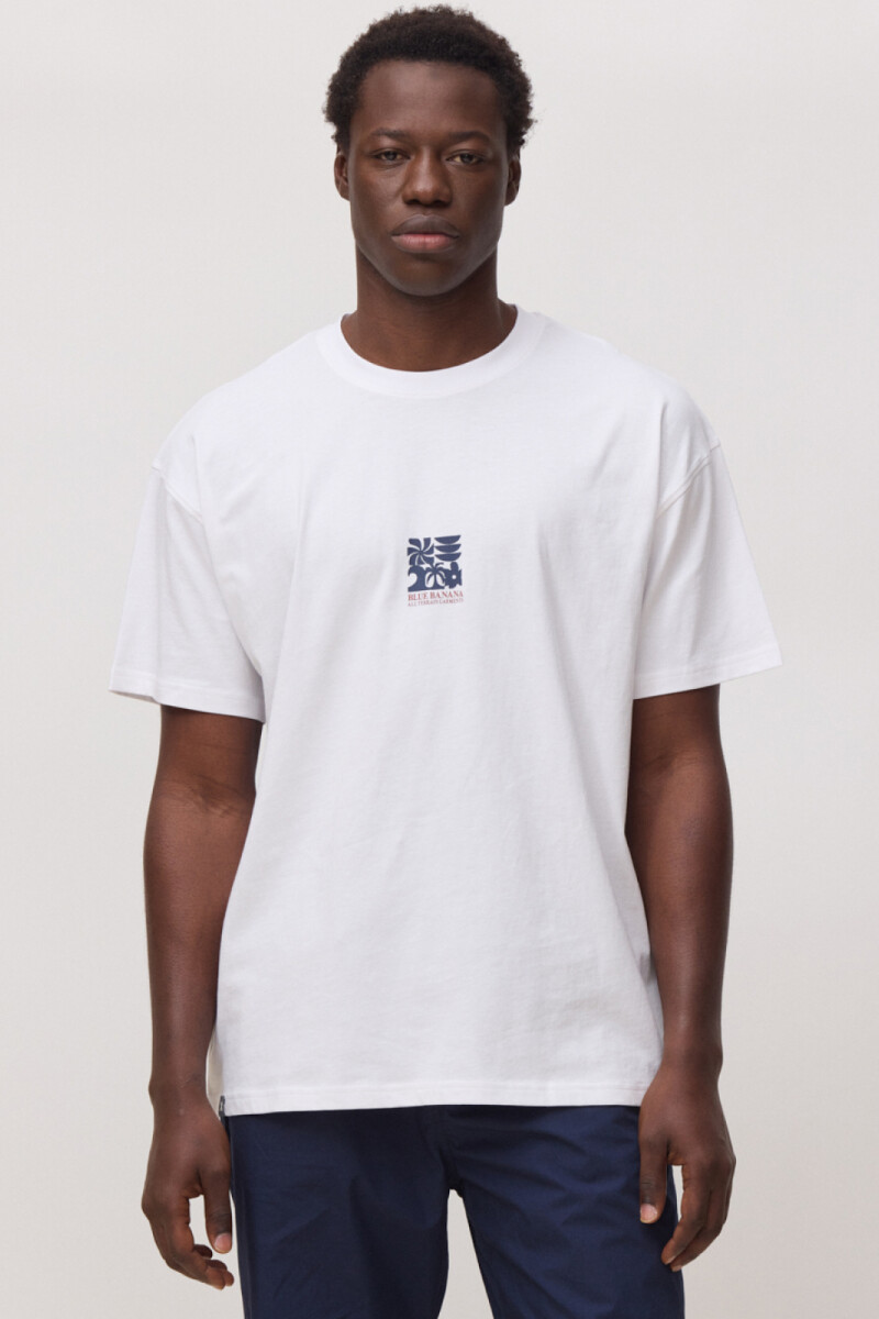 Camiseta Glance White