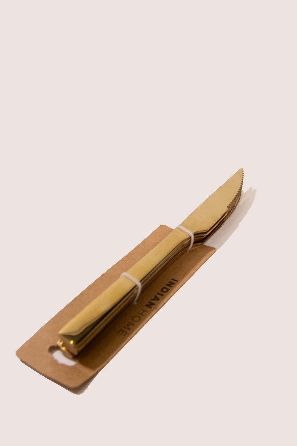 Cuchillo Set 4 Un. Dorado