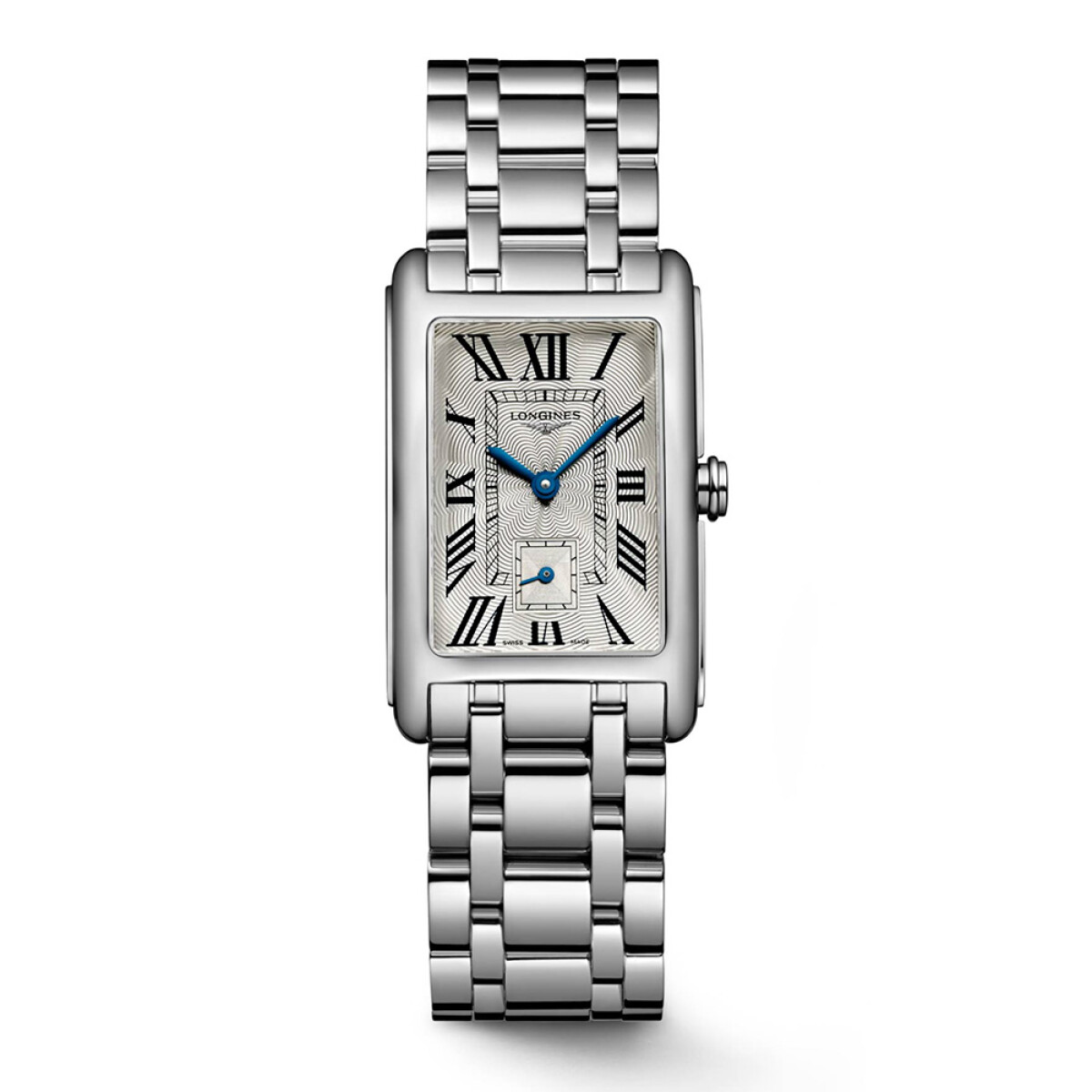 Reloj LONGINES Dolcevita de acero con esfera plateada 