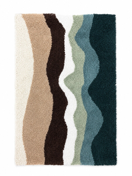 ALFOMBRA DE BAÑO TUFFTED MULTICOLOR
