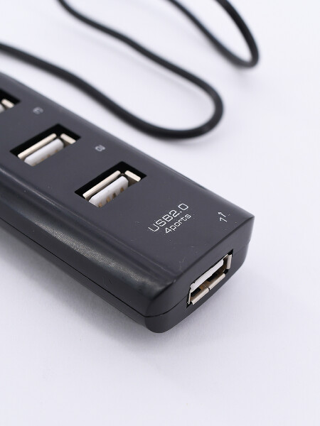 EXTENSOR ENTRADA USB NEGRO