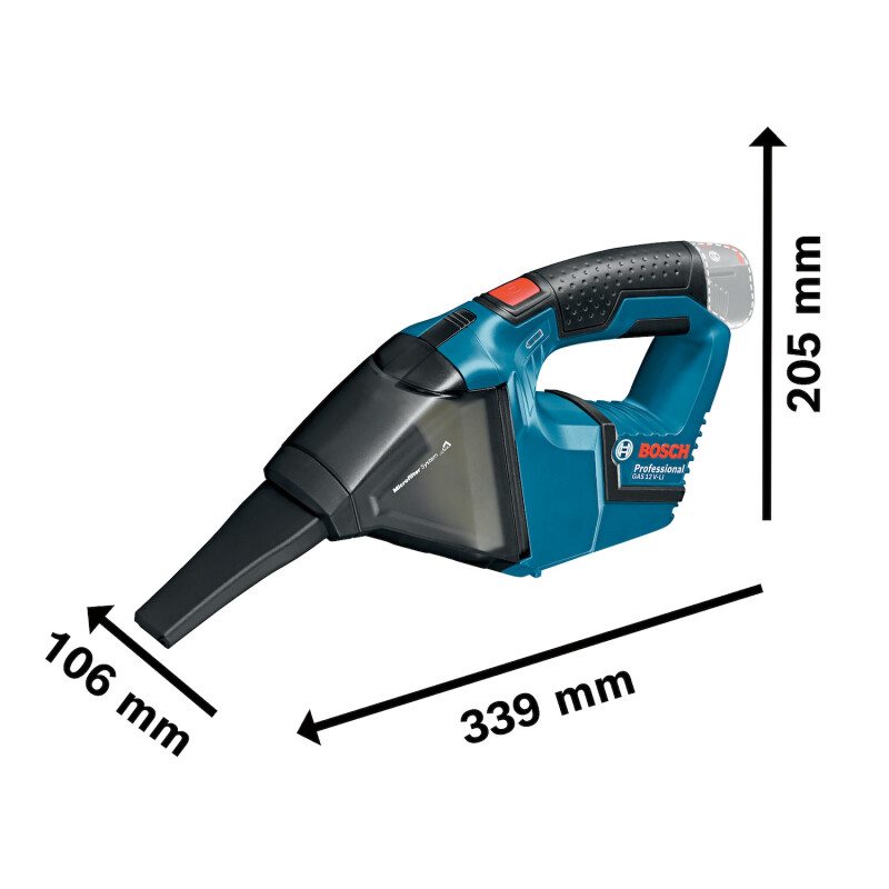 Aspiradora de polvo inalámbrica Bosch GAS 12V-LI 12V SB 1 año / Bosch Unica