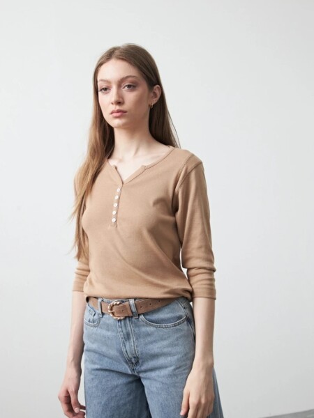 T-SHIRT D.CASSIN JALISCO BEIGE