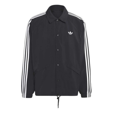 Abrigo 3 Stripes Coach De Hombre Negro