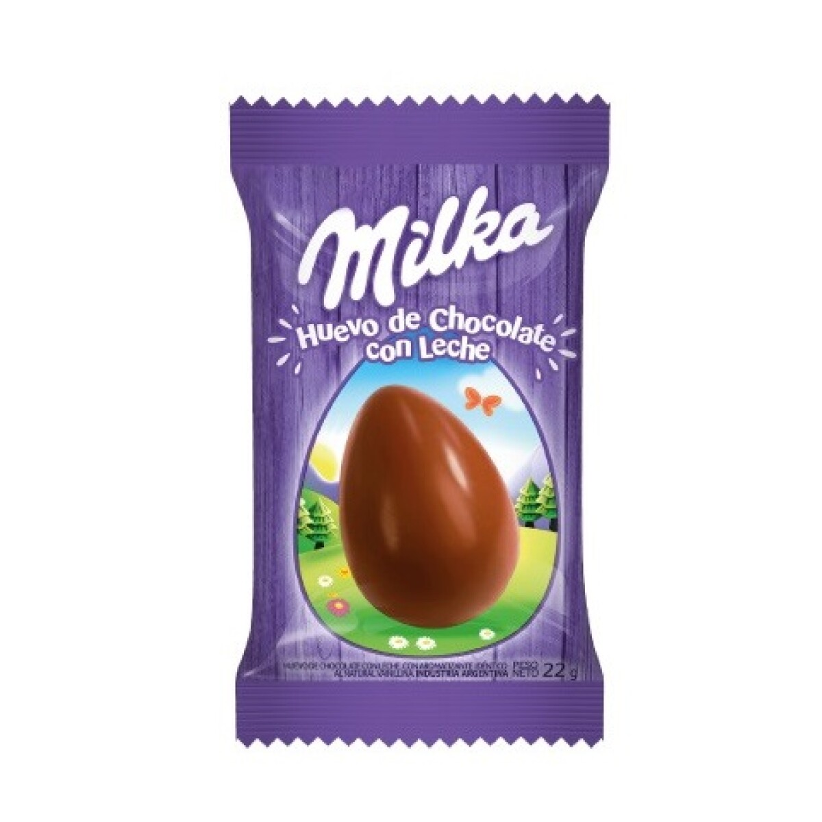 Huevo Chocolate C/leche Milka 22 Grs. 