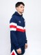 CAMPERA CREW Nacional Hombre Azul Marino, Rojo, Blanco