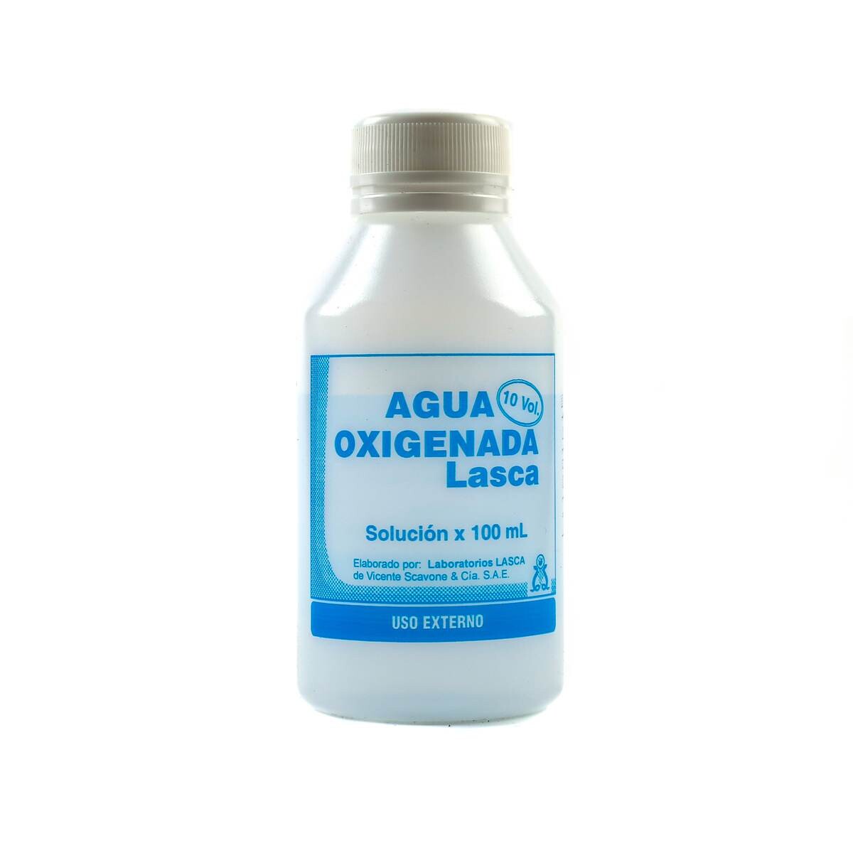 AGUA OXIGENADA 10 VOL.(LASCA) FR. X 100 