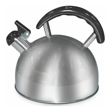 Caldera Pava Silbadora 2.5Lt en Acero Inox Cuori Fiorentina Plateado